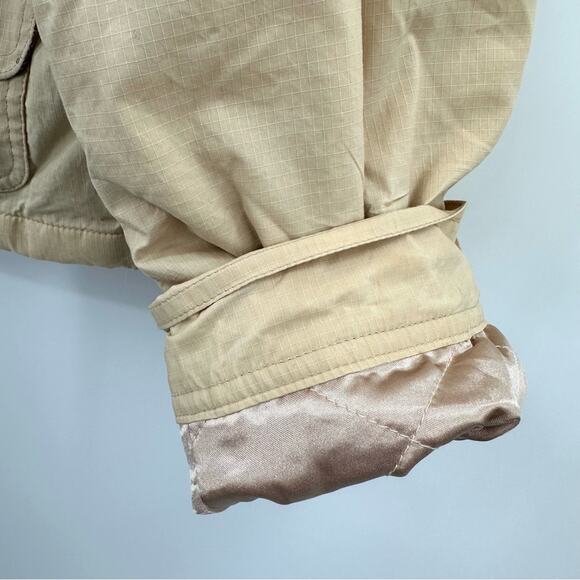 J Crew Short Barn Jacket in English ripstop cotton in coastal khaki Size M - Picture 10 of 12